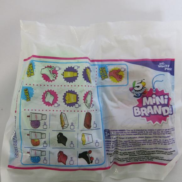 SONIC DRIVE IN WACKY PACK Mini Brands #14 Glow in Dark Visor Unopened Rare - Picture 5 of 7